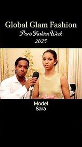 Sara from Iceland | Finding Confidence at Paris Fashion Week 🇮🇸✨#shorts #pfw #parisfashionweek