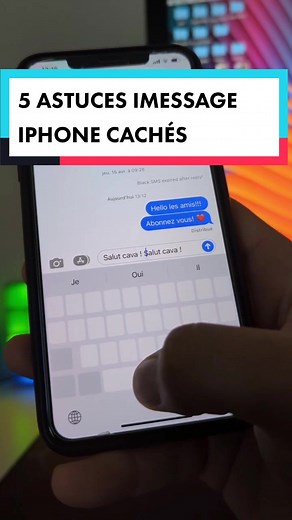 5 Astuces iMessage iPhone Caché !
