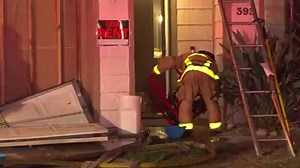 10K views · 62 reactions | GASPING FOR AIR... RUNNING FROM THEIR BURNING HOME: bit.ly/2dLw6PN 10News is live near the skyline neighborhood where two men suffered smoke inhalation while running for their lives. | 10News – ABC San Diego KGTV | Facebook
