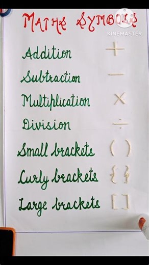 Matchstick Math Symbols Chart ✨ | Fun Learning with BODMAS #shorts #maths #ytshortsindia