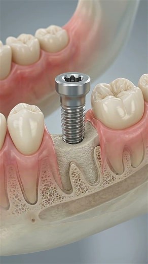 How Dental Implants Work 🦷 Implant & Crown Explained (3D Animation)
