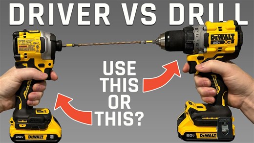 When to use an impact driver vs. drill: The ultimate guide