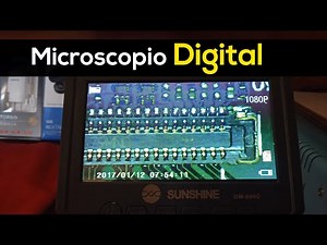 Microscopio DIGITAL sunshine Dm-600d - Unboxing