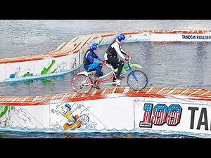 How we got the FASTEST time at the tandem bike race