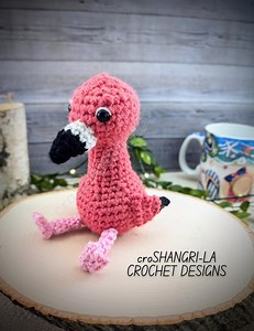 Flamingo Amigurumi Crochet Pattern: Stuffed Animal Toy (digital Download) - Etsy