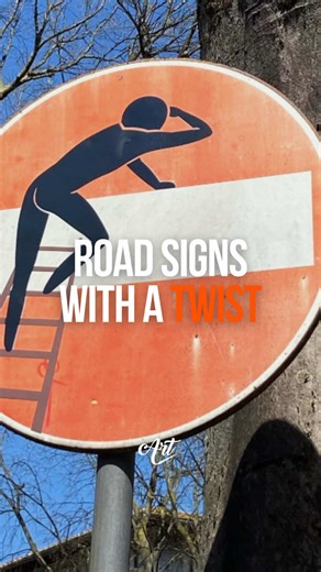 Clet Abraham: Transforming Traffic Signs into Art