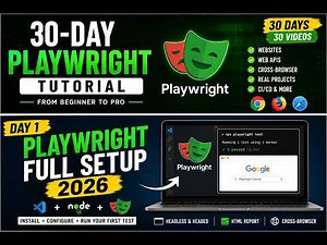 Learn Playwright from Scratch (Day 1) | Install VS Code, Node.js & Playwright