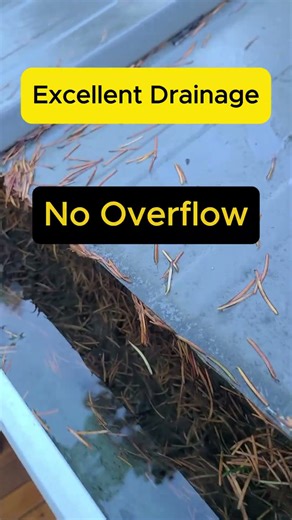 We tried to overflow the gutter - Here is how the Universal DropCover™ Performed.