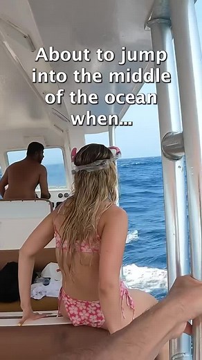 I wasn't ready for that omg 😱😍#reels #ocean #tiktok #dellavlogs #bestexperience #couples | Della Vlogs