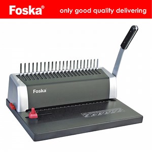 [Hot Item] Premium Plastic Book Ring Binding Machine for Professional Use