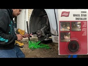Lisle Wheel Stud installer P/N: 22800 Demonstration