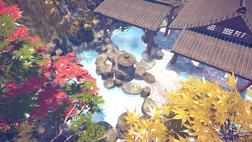 温泉付き日本庭園で癒やされよう！『Hot Springs | 温泉 (Onsen)』Steamで配信―マルチ対応でフレンドといっしょにくつろげる | Game*Spark - 国内・海外ゲーム情報サイト