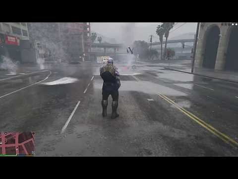 GTA V Thanos script mod - Turn things into Water and into Animals - Reality Stone
