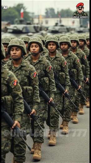 Pacific Power: The Striking Elegance of Papua New Guinea's Female Military Personnel!