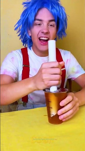 The Ultimate GIANT Straw Challenge! 😆🥤