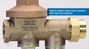 Wilkins 2 in. Brass Pressure Reducing Valve 2-600XLC