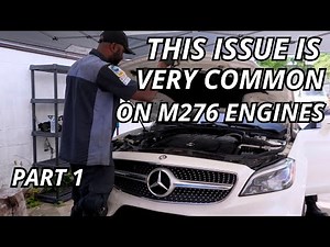 Mercedes CLS 400 : Engine Makes a Loud Rattling Noise When First Started - Low Power & Code P0016