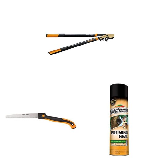 32 in. Bypass Lopper, 10 in. Blade Pruning Saw and 13 oz. Pruning Seal Aerosol Combo - The Home Depot