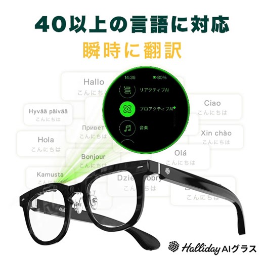 Halliday AI眼鏡、最前沿を日常に。 外見は「眼鏡」、内面は革新的なAI。 目立たないのに直感的、シンプルなのに革新的。 デザインとテクノロジーの融合がここに。 革新をまとい、日常をスマートに。 | Halliday JP