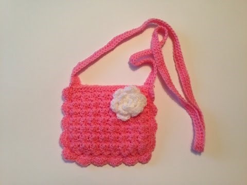 CC How to crochet little purse