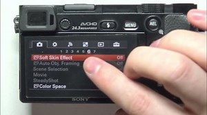 How To Change Color Space In Sony A6000