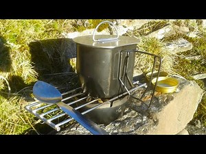 crusader MK1 cookset bcb / how to use on a slope and my add-ons