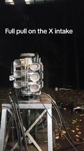 First Full Pull on the X Intake