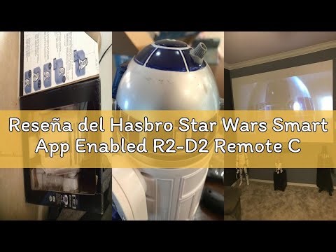 Reseña del Hasbro Star Wars Smart App Enabled R2-D2 Remote Control Robot RC