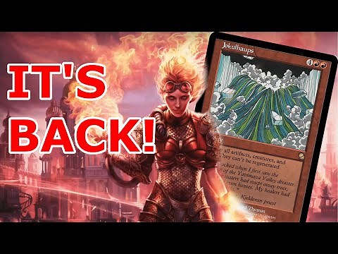 DESTROY ALL THE LANDS! Jokulhaups Red Prison (Mono Red Land Destruction- Legacy MTG)