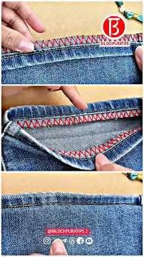 Shorten Pants at Home While Keeping the Original Hem Easy Way to Shorten Long Pants