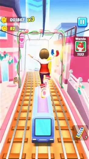 Subway Princess runner game #trending #gaming