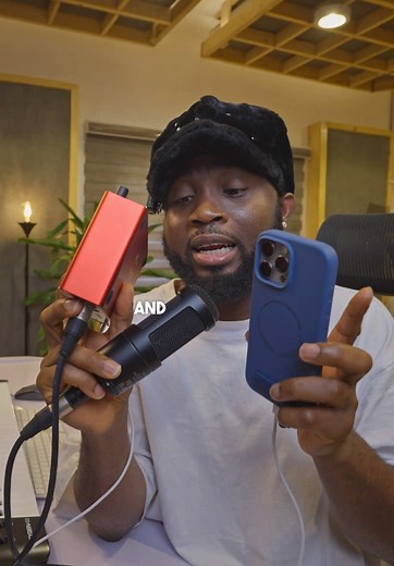 How to Record Vocals on Your Phone with a Studio Microphone