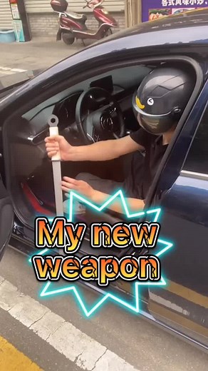 Tool in my car #coldweapon #KraftMacMeSkip #car
