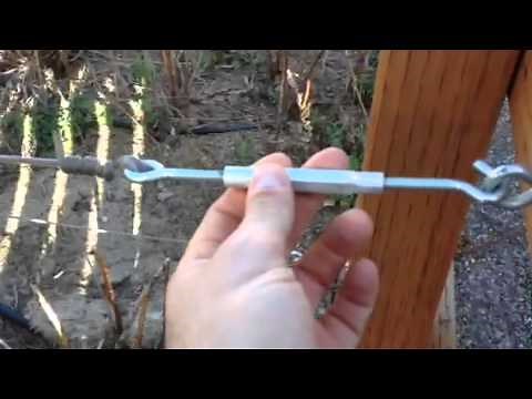 How to string up raspberries