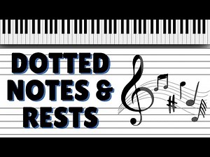 Music Theory Lesson 6: Dotted Notes and Dotted Rest (tagalog)