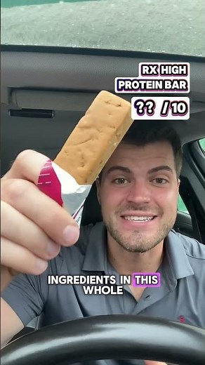 Trying the BRAND NEW RX High Protein Bar #proteinbar