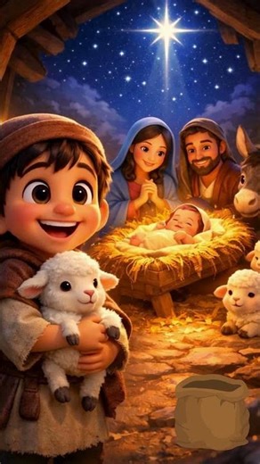 Wow! The Birth of Jesus – Magical Pixar Story for Kids 👶🌟 #bibleinspiration #christianshorts
