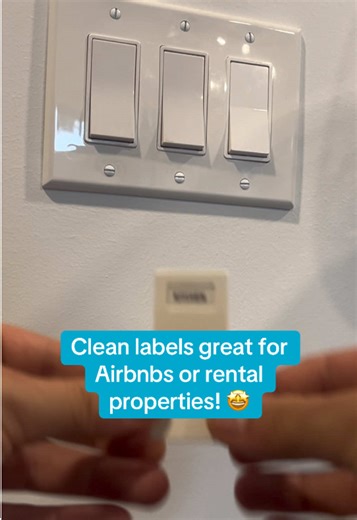 Identify Switch Cover for Business and Rental Properties