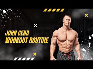 💪 John Cena’s Workout Routine | Train Like the Champ