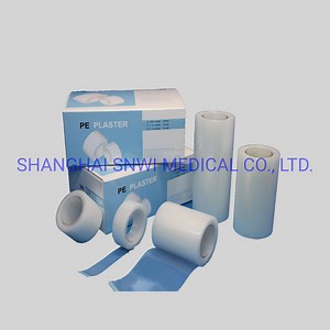 [Hot Item] White and Skin Color Disposable Medical Surgical Transpore Tape with or Without Cutter