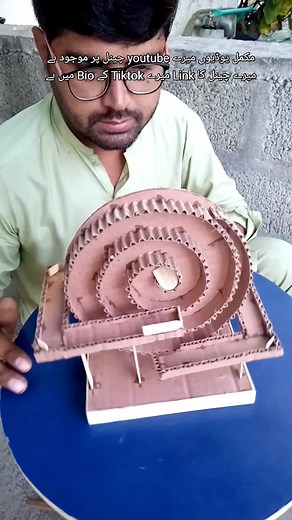 home made marble rolling macihine #marble #marblerollingmachine r#scienceandtechnology #mechanicalexperiment #scienceproject #scienceexperiments