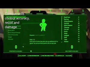 Fallout 1 Remake - Skills