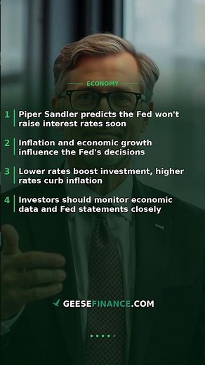 Piper Sandler Analyst: No Fed Rate Hikes Imminent