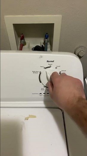 How to calibrate my Whirlpool Washer #appliancerepair #appliances #appliancefix
