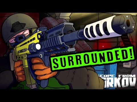 SCAR-H PVP! - Escape from Tarkov Solo Gameplay