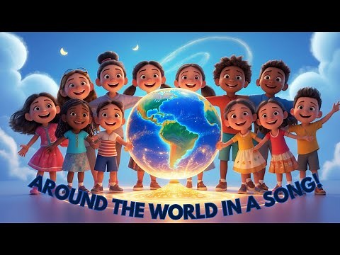 Around the World in a Song | Kids Song About Countries & Landmarks
