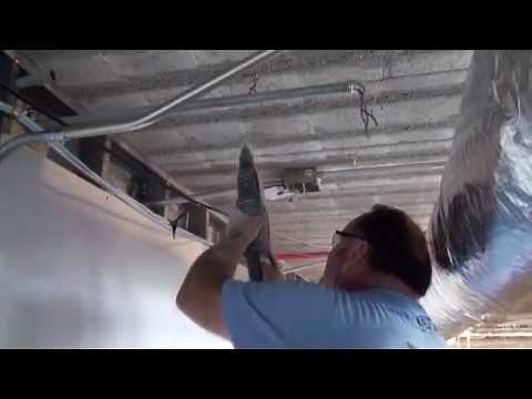 How To Install A Drop Ceiling (Ceiling Wire & Fastener Installation)