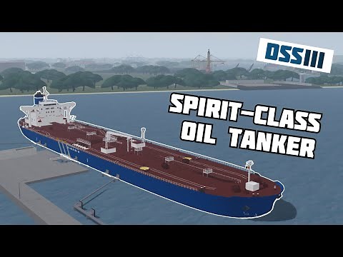 The Spirit-class Oil Tanker (Aframax) in Dynamic Ship Simulator 3 (Roblox)