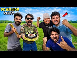 Finally...50 Million Celebration With Team....🥳 | Thank You Titanium Army 💖 | Day 10