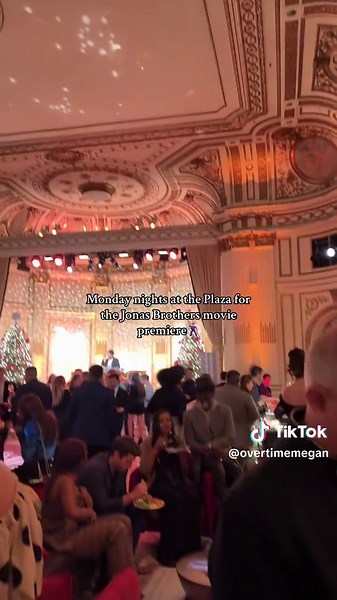Jonas Brothers Celebrate Christmas at The Plaza Hotel